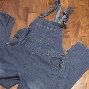 Blue Denim Overalls